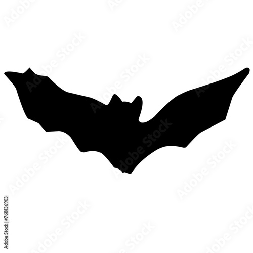silhouettes of bats