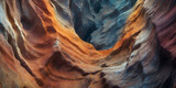 Vibrant Textured Rock Formation Close-Up Photography highlighting natural patterns and color variations indicative of geological processes.