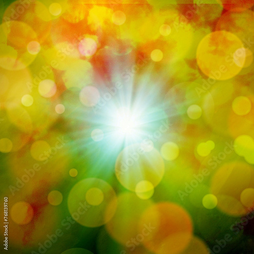 Yellow bokeh background for banner, poster, Party, Anniversary, greetings, and various design works © Robbie Ross