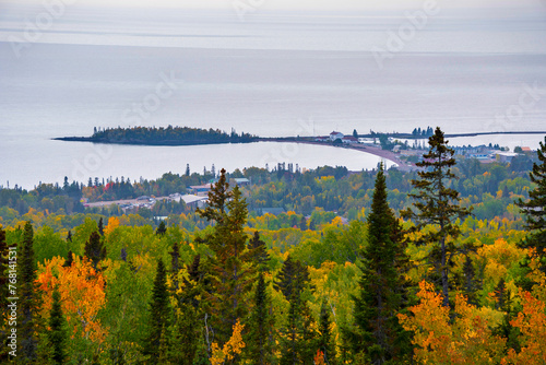 Grand Marais Harbor on Lake Superior