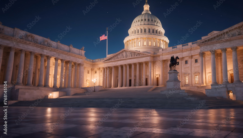 Fototapeta premium The Capitol in Washington