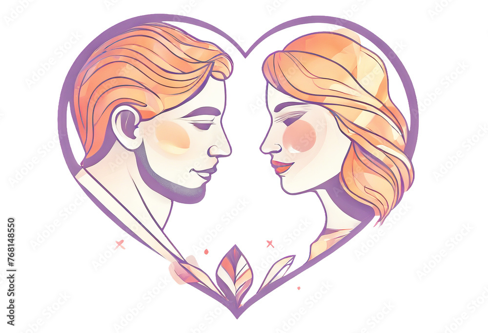 love unity man logo illustration woman gender