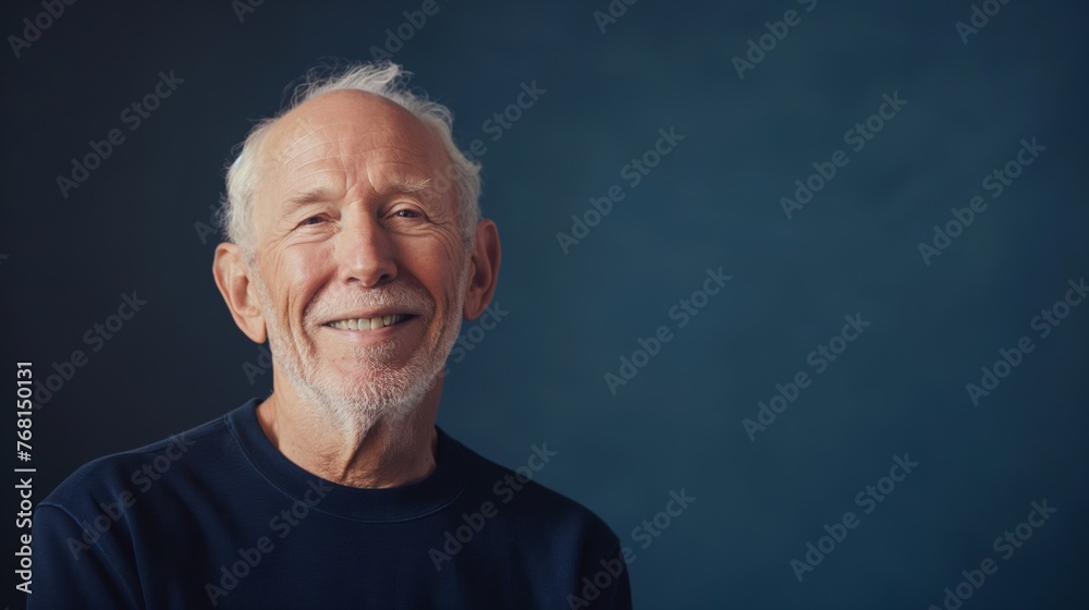Obraz premium Portrait of a mature older person