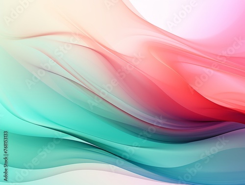Pastel Silk Waves ai © Oksa Art