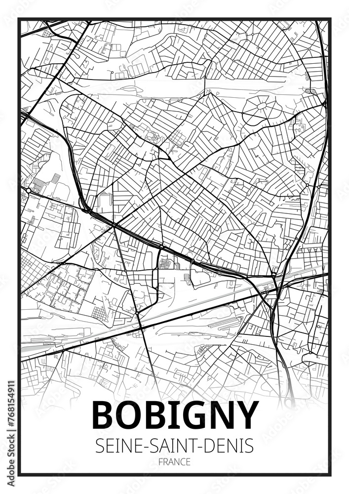 Obraz premium Bobigny, Seine-Saint-Denis
