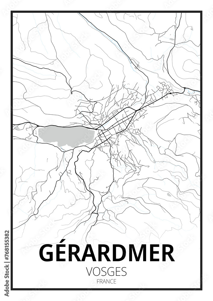 Fototapeta premium Gérardmer, Vosges