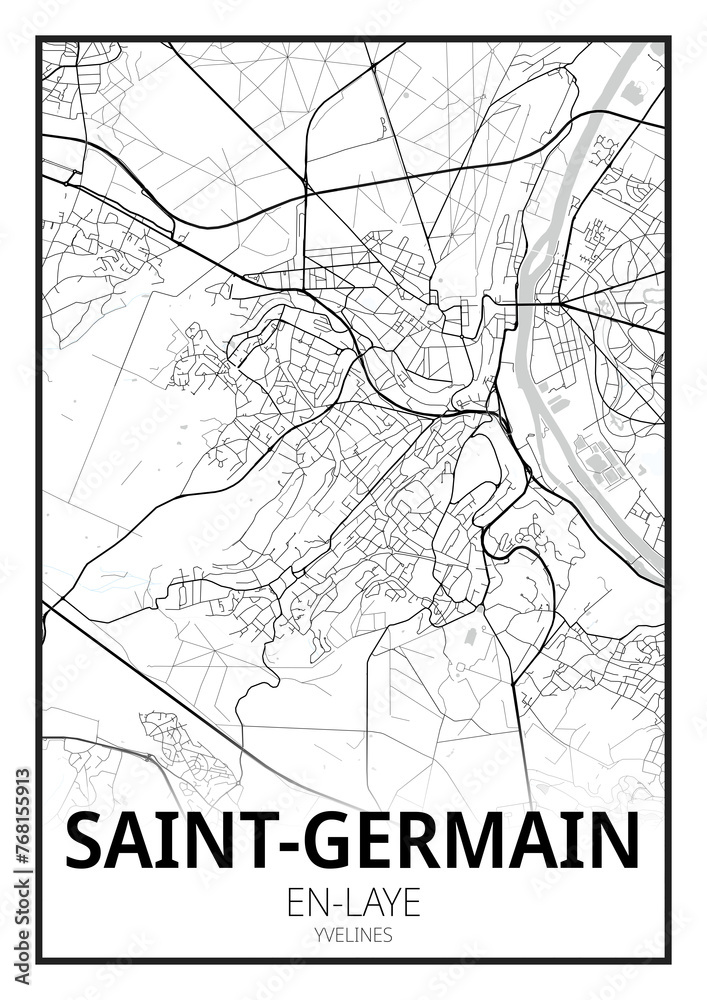 Obraz premium Saint-Germain-en-Laye, Yvelines