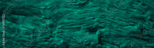 blue mineral wool with a visible texture
