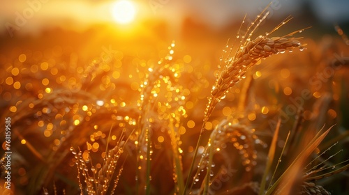 Sunlit Grass Field © MIKHAIL