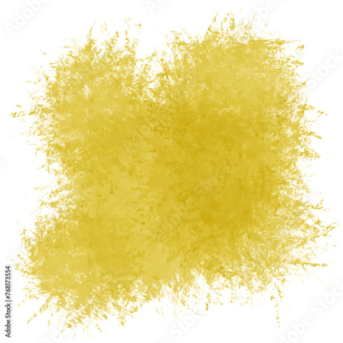 golden watercolor splash pattern