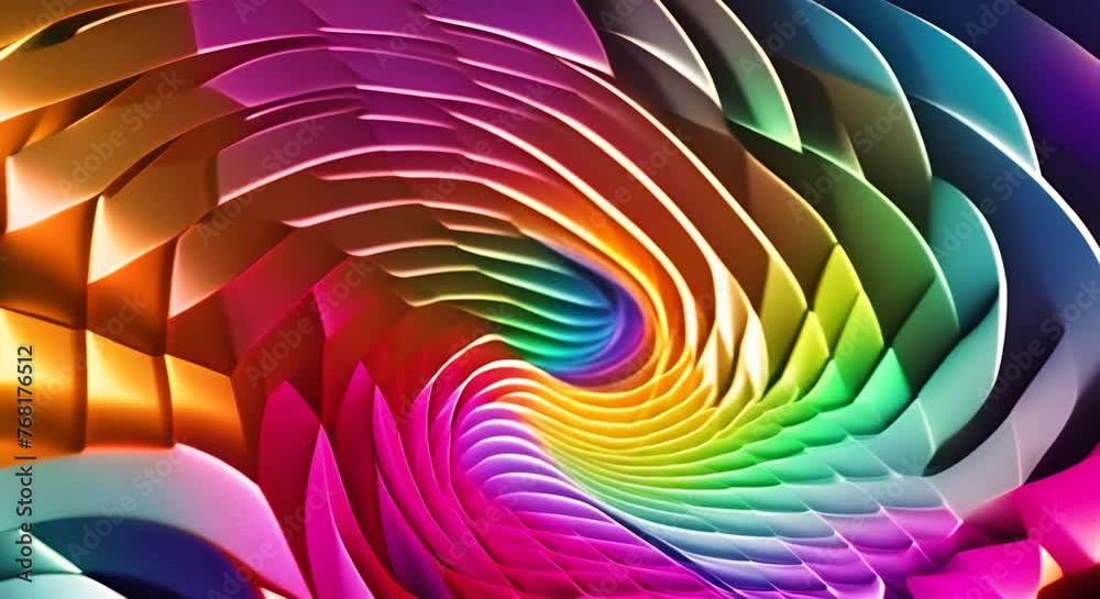 sfondo video astratto animazione di colori diversi , gradiente fluido multicolore, colori che si mescolano in loop, sfondo astratto minimalista, onde di colore