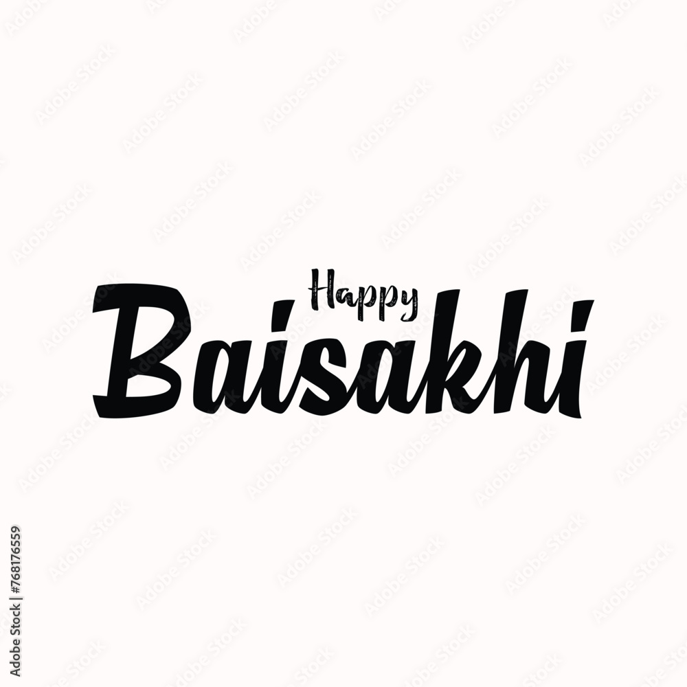 Fototapeta premium Baisakhi new design