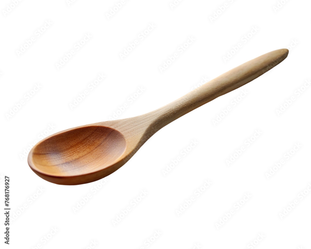 Empty wooden spoon. isolated on transparent background. Empty wooden spoon. isolated on transparent background.