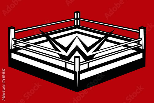 Vector Design of a wwe rings 