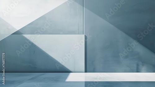 geometric background image in light blue tone