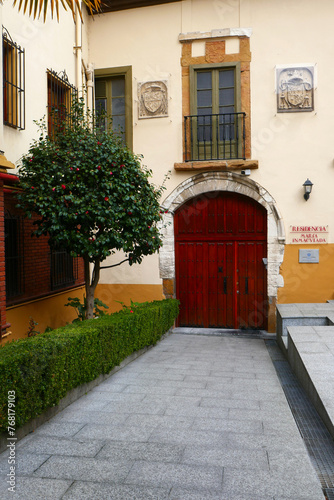 Fototapeta Naklejka Na Ścianę i Meble -  La Residencia María Inmaculada in Ovieto