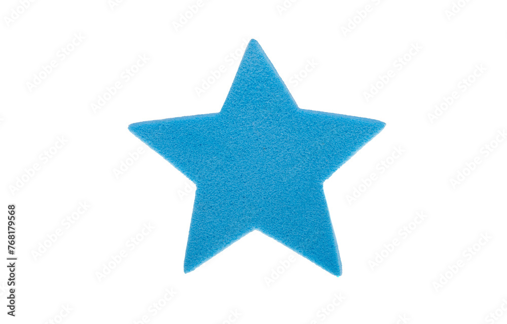 Obraz premium blue star isolated