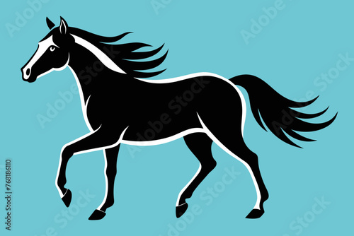 Vector Design of a horse 