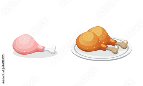 chicken leg icon