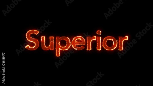 Animated Motivational Title with Electricity Effect for Presentations, Introductions, Storytelling. Matte Channel Video. High Quality 4K Resolution.
