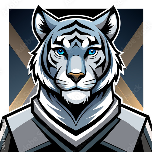 Roaring Style: Angry Tiger Face T-Shirt Designs
