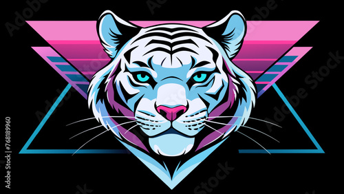 Roaring Style: Angry Tiger Face T-Shirt Designs