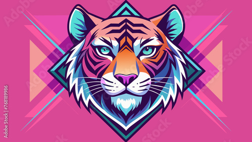 Roaring Style: Angry Tiger Face T-Shirt Designs