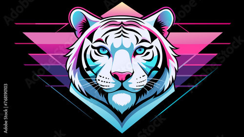 Roaring Style: Angry Tiger Face T-Shirt Designs