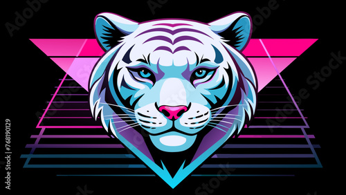 Roaring Style: Angry Tiger Face T-Shirt Designs
