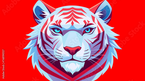 Roaring Style: Angry Tiger Face T-Shirt Designs