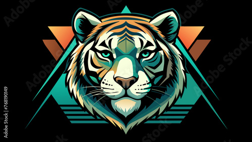 Roaring Style: Angry Tiger Face T-Shirt Designs
