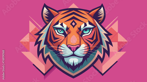 Roaring Style: Angry Tiger Face T-Shirt Designs