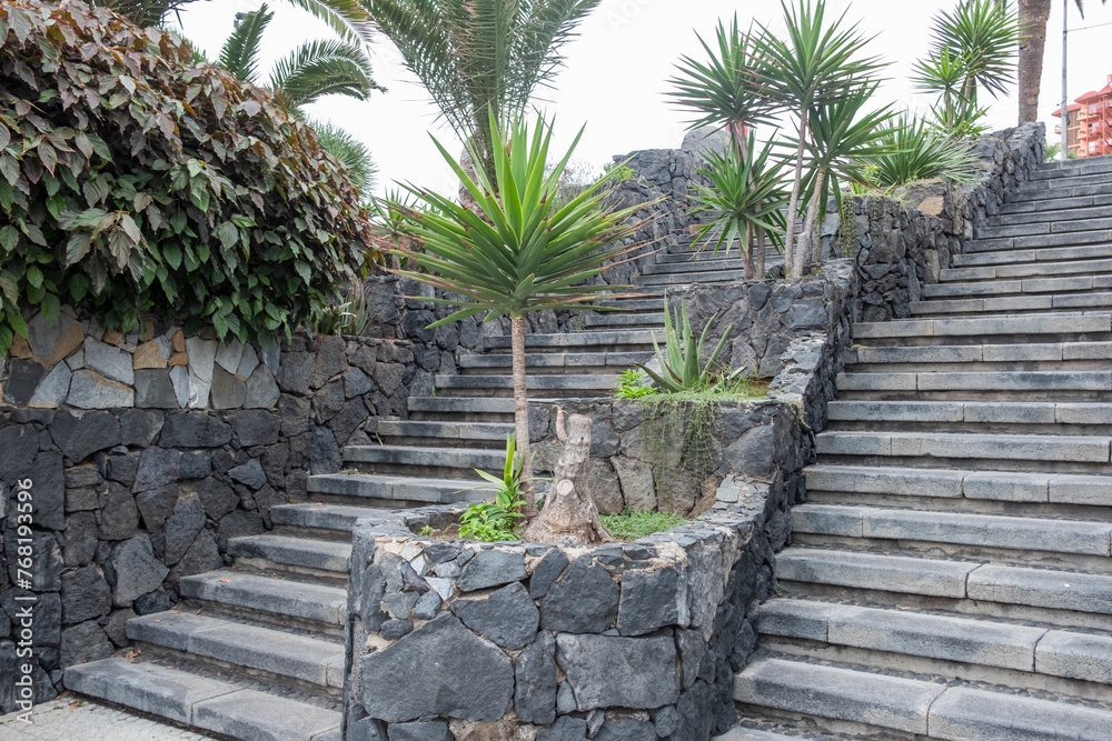 Fototapeta premium stairway to the sea