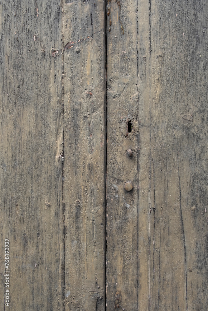 Fototapeta premium cracked old wood door