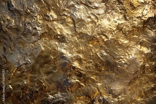 Golden texture effect background.