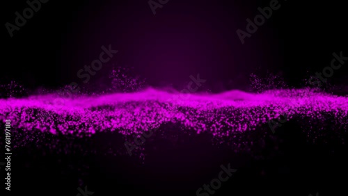 4k Abstract Wave Lines Infinite Soft Background (Loopable) purple.mp4