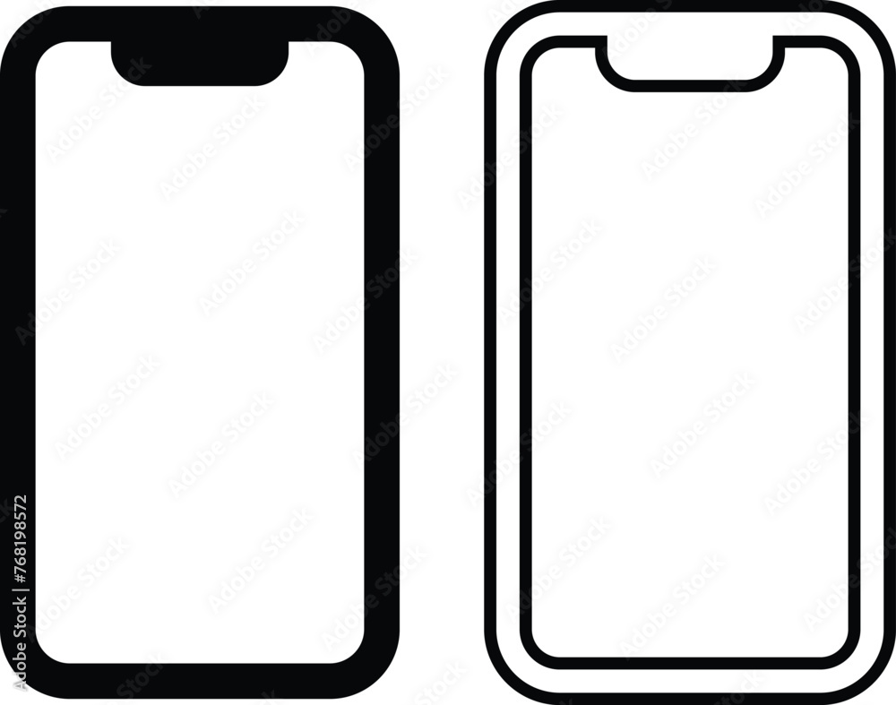 tablet, smart phone device icons set with blank screen isolated on transparent background for new product, promotion, advertising black vector collection for website and app tablet, smart phone device icons set with blank screen isolated on transparent background for new product, promotion, advertising black vector collection for website and app