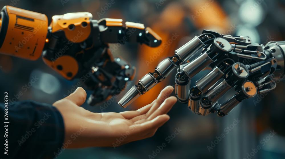 The Touch of Future: Robot Arm Meets Human Arm
The Touch of Future: Robot Arm Meets Human Arm