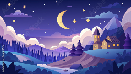 natural scenery and svg file