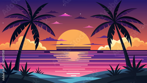 natural scenery and svg file