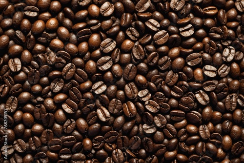 Texture of coffee beans