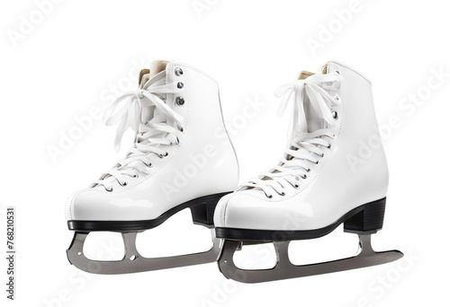 skates isolated on white