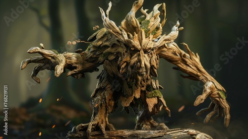 wood monster.