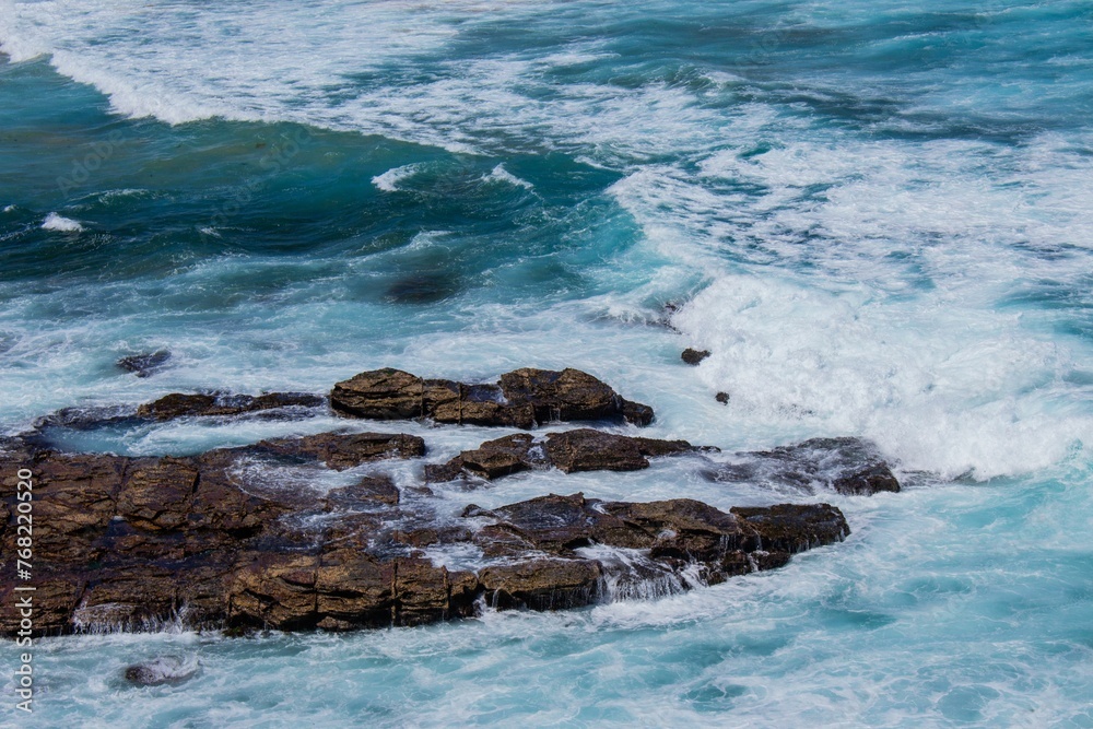 Ocean and rocks in Australia, NSW