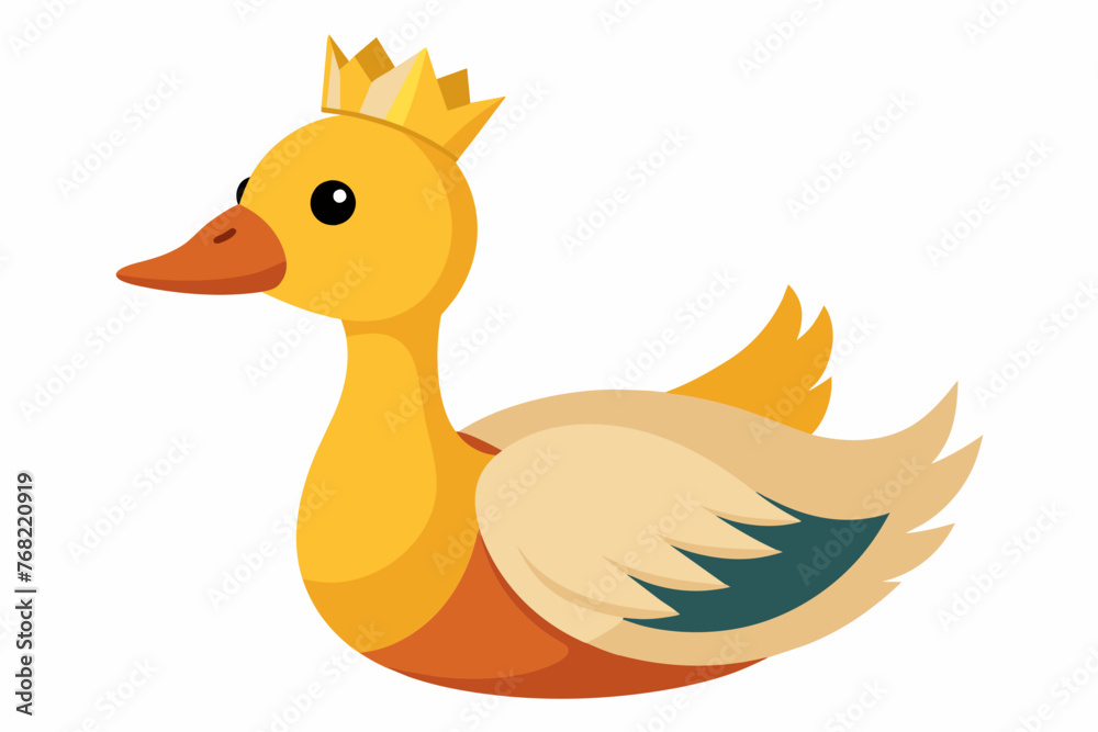 duck isolated on white duck isolated on white