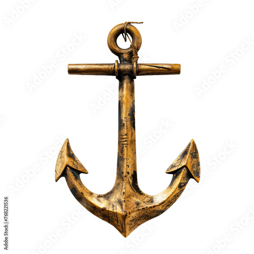 anchor on a white background