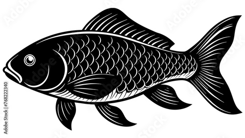 Optimize Your Design with High-Quality Carp Fish Vector Graphics