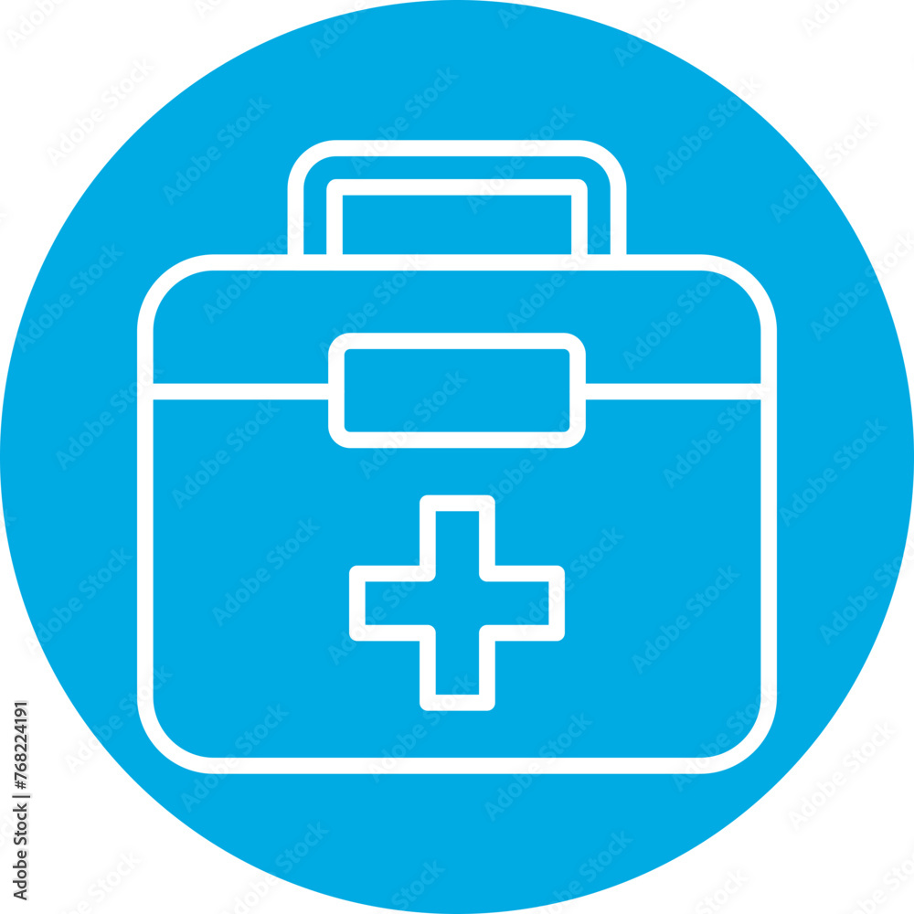First Aid Kit Line Multi Circle First Aid Kit Line Multi Circle