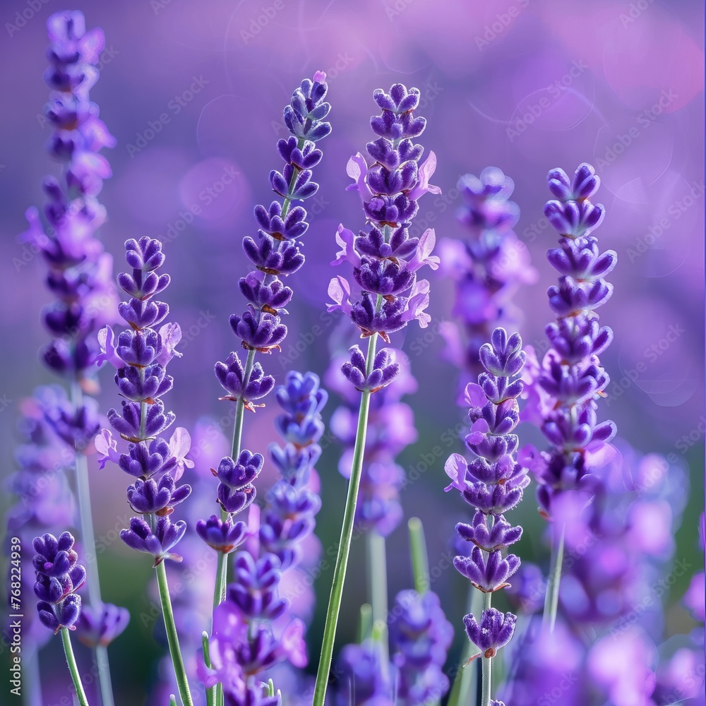 Fototapeta premium purple lavender background.