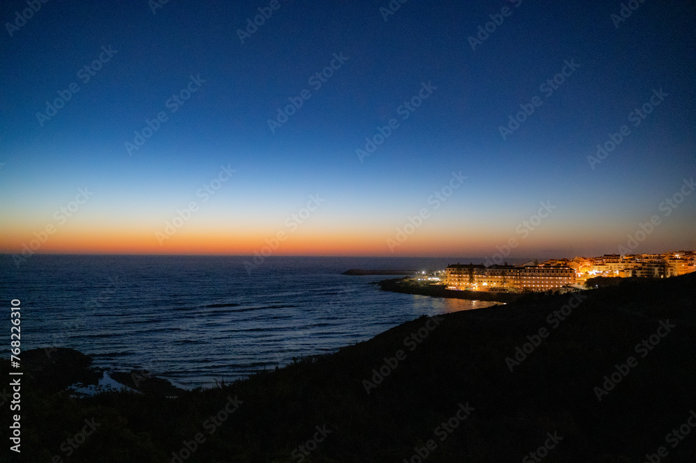 Obraz premium Coast and beach in Ericeira Portugal
